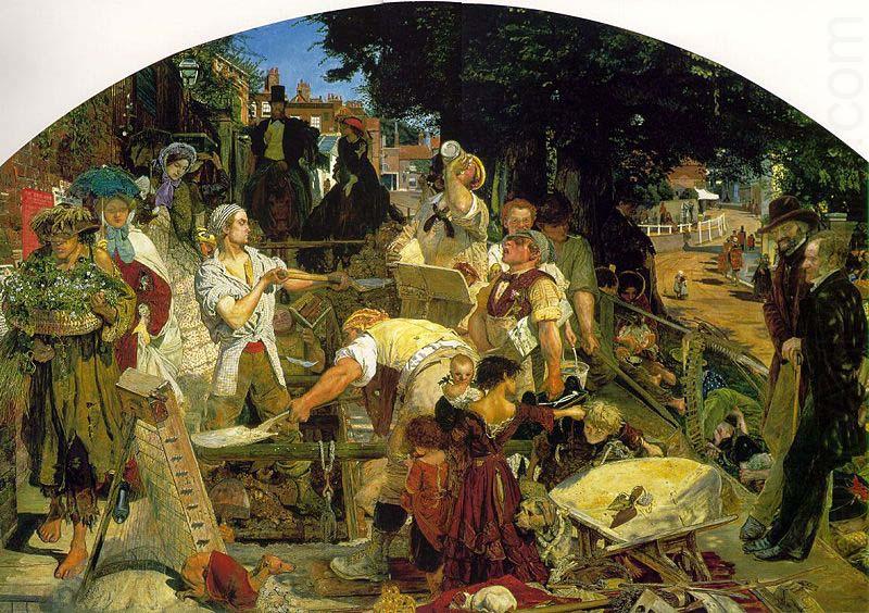 Ford Madox Brown Work oil painting picture